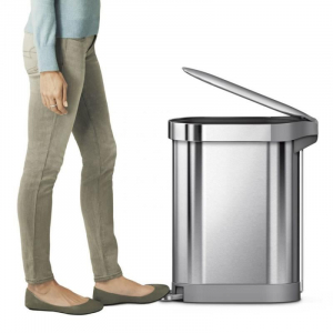 SimpleHuman CW2044 45 literes vékony formájú pedálos szemetes